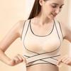 Тонкий бюстгальтер большого размера с застежкой спереди, удобный для спины, без косточек, с эффектом пуш-ап и регулируемым жилетом для спорта