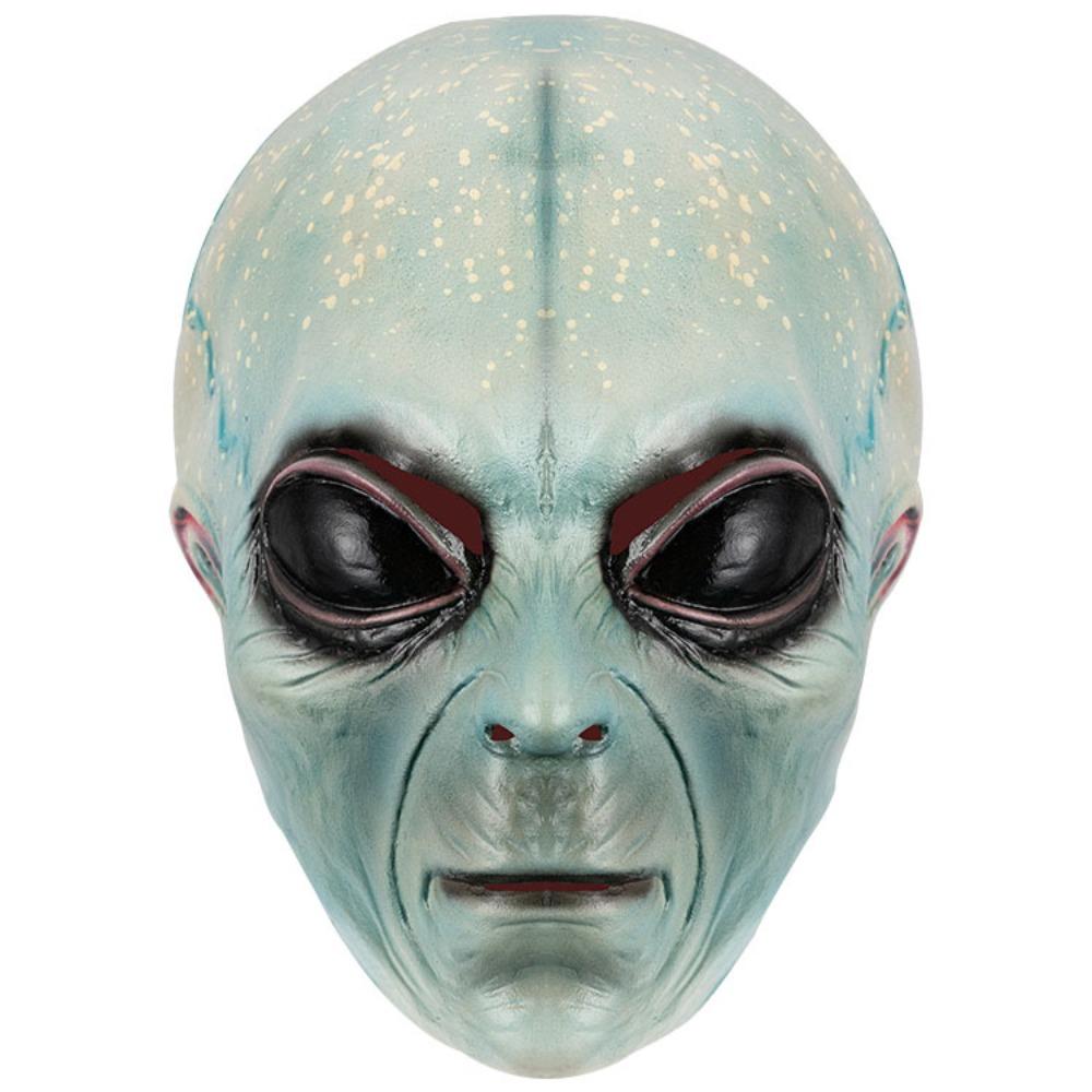 Full Head Mask Alien Mask Green Alien Mask Aliens Masks Fun Halloween Mask Carnival Dress Up