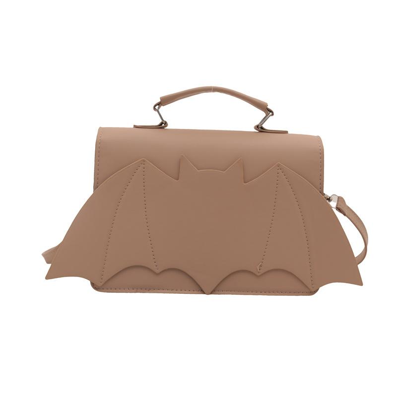 Портативная маленькая женская сумка 2024 года, новая европейская и американская сумка на плечо на Хэллоуин, персонализированная летучая мышь, забавная модная сумка-мессенджер