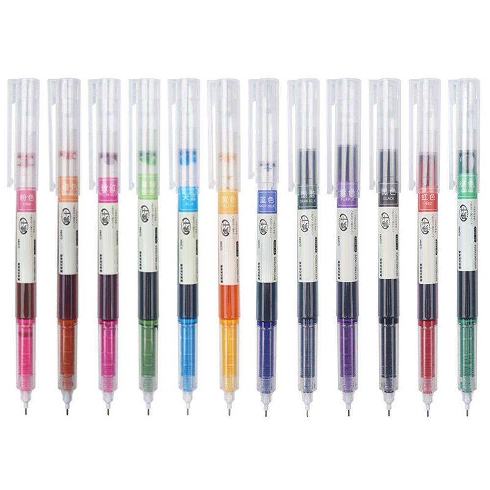 Быстросохнущая гелевая ручка Шариковая ручка с печатным стержнем Грязеотталкивающая нейтральная ручка Школа Офис