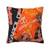 Karol G Tropicoqueta New Album Pillowcase Polyester Cushion Cover Decor Verano Rosa Throw Pillow Case Cover Home Square 40X40Cm