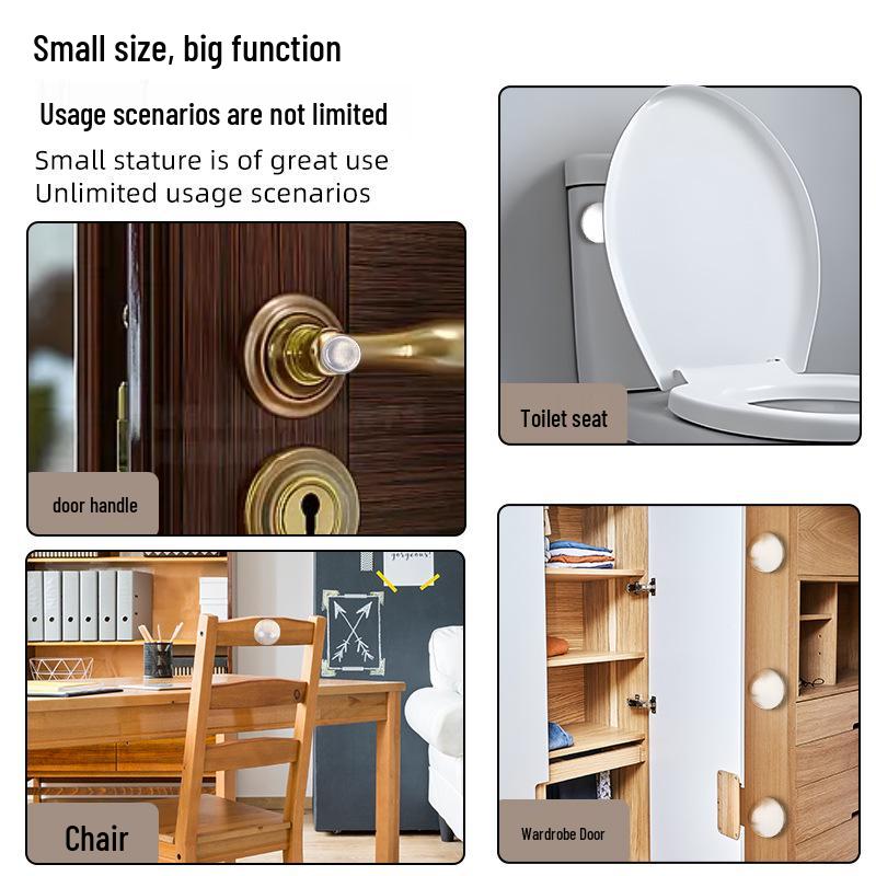 Silicone Door Handle Sound Dampening Pads - 25 Pack