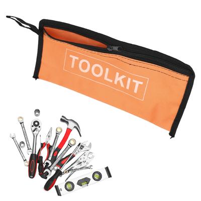 Multi-function Portable Bag Hardware Toolkits Small Tool Bag Waterproof Organizer High Quality Zipper Canvas Oxford Storage BagsGood Product