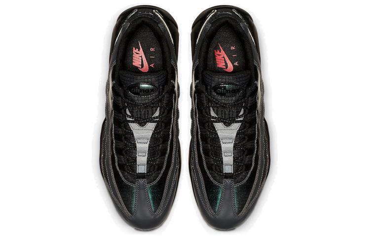 Men's Sneakers Nike Air Max 95 LV8 Black Black/Ember Glow-Dark Grey