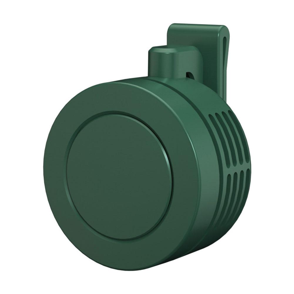 900mAh Portable Bladeless Mini Clip Fan Outdoor Handheld Air Cooling Waist Fan 3 Speeds Wind Rechargeable Electric Personal Fan