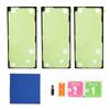 3PCS Phone Back Cover Sticker Plastic Back Cover Plate Adhesive Glue for Samsung Galaxy S22 Ultra