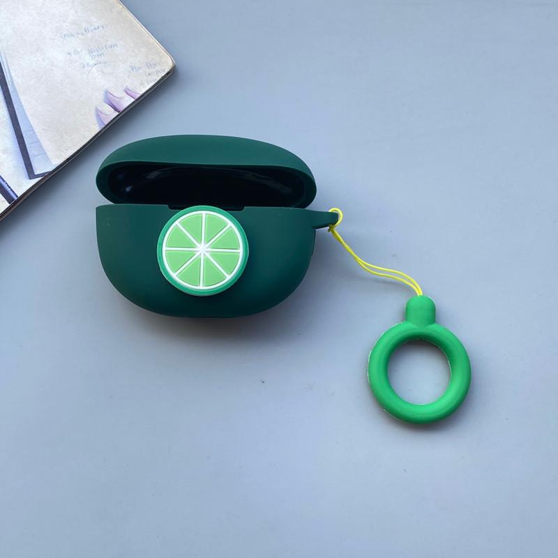 Подходит для кейса беспроводных Bluetooth-наушников Magic Sound Beats Studio Buds, силиконовый чехол-авокадо