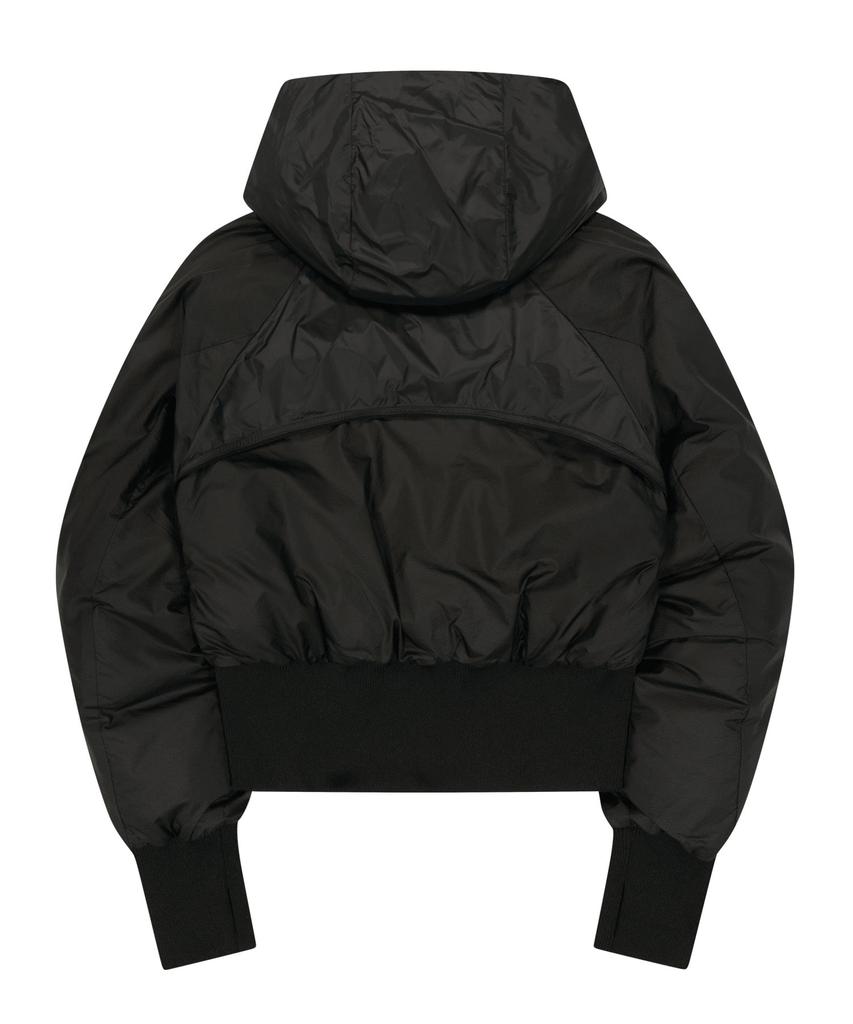 Ojos Reversible Check Padded Jacket / Black