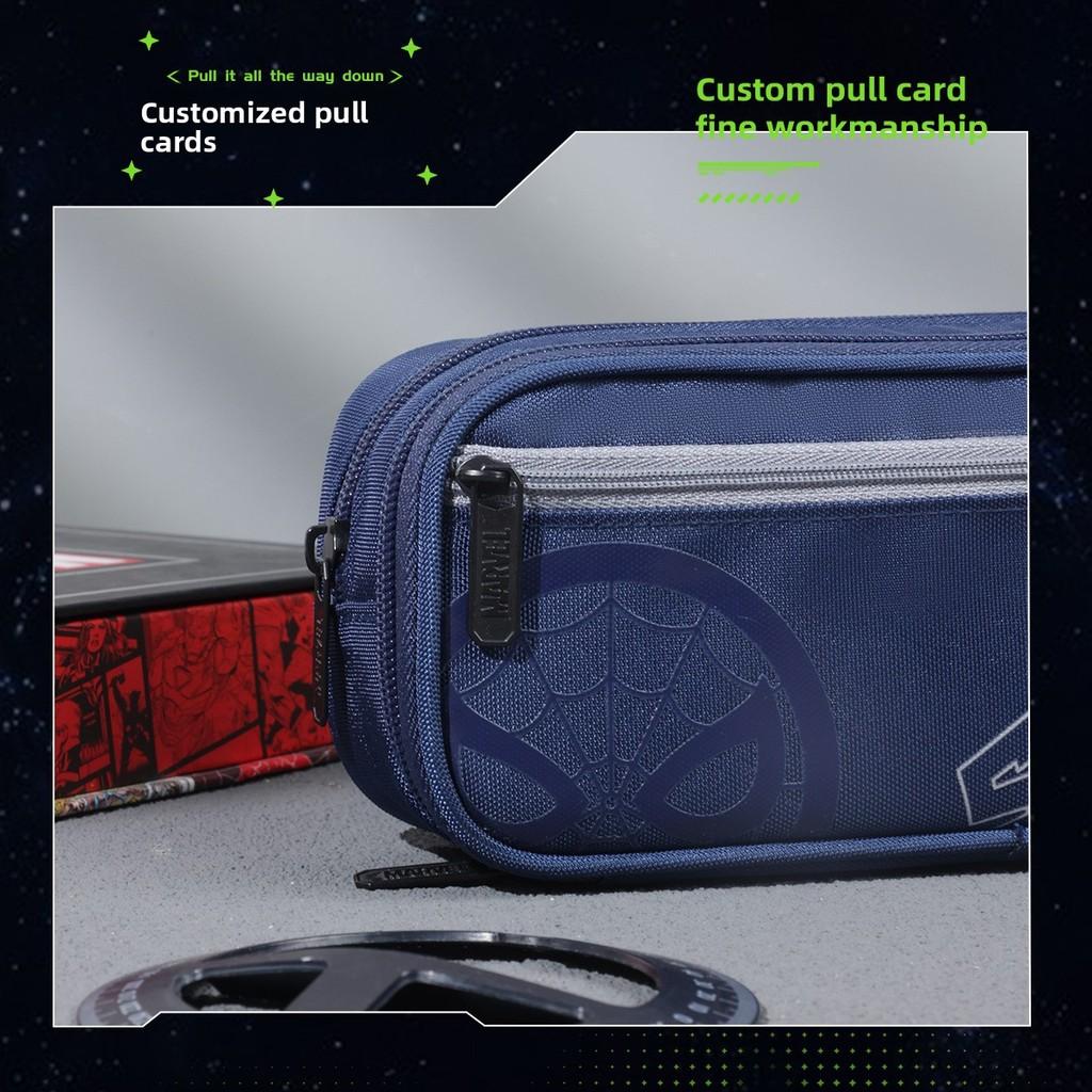 Marvel Study Organizer Pen Case With Large Capacity For Boys And Students