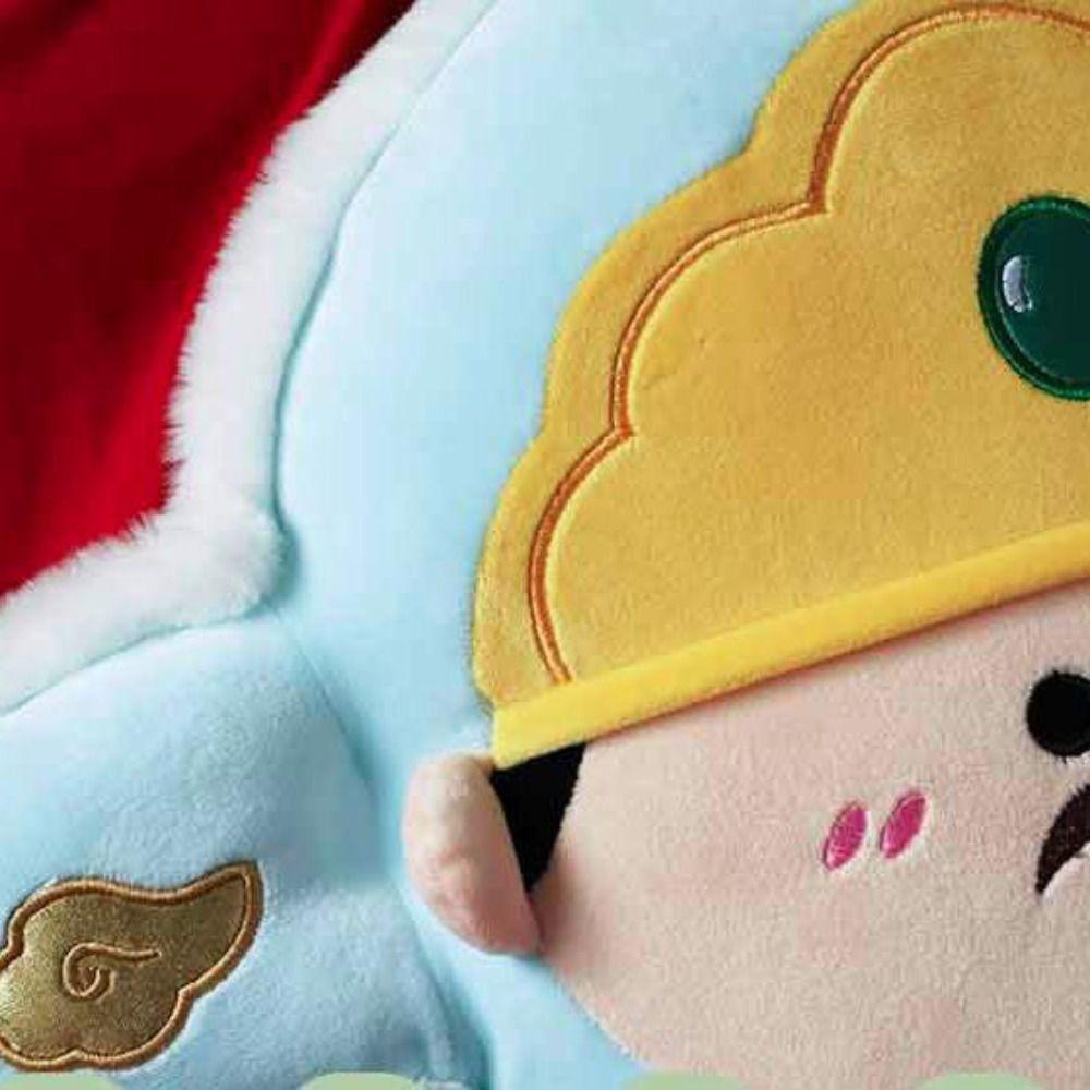 Подушки Бог Богатства Гуань Гун Король Пагоды Вэньчан Цзюнь Бог Долголетия Декоративные Кавайные Мягкие Куклы Дом