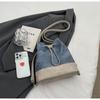 Ielgy All-Match Multifunctional Fashion One-Shoulder Bucket Bag