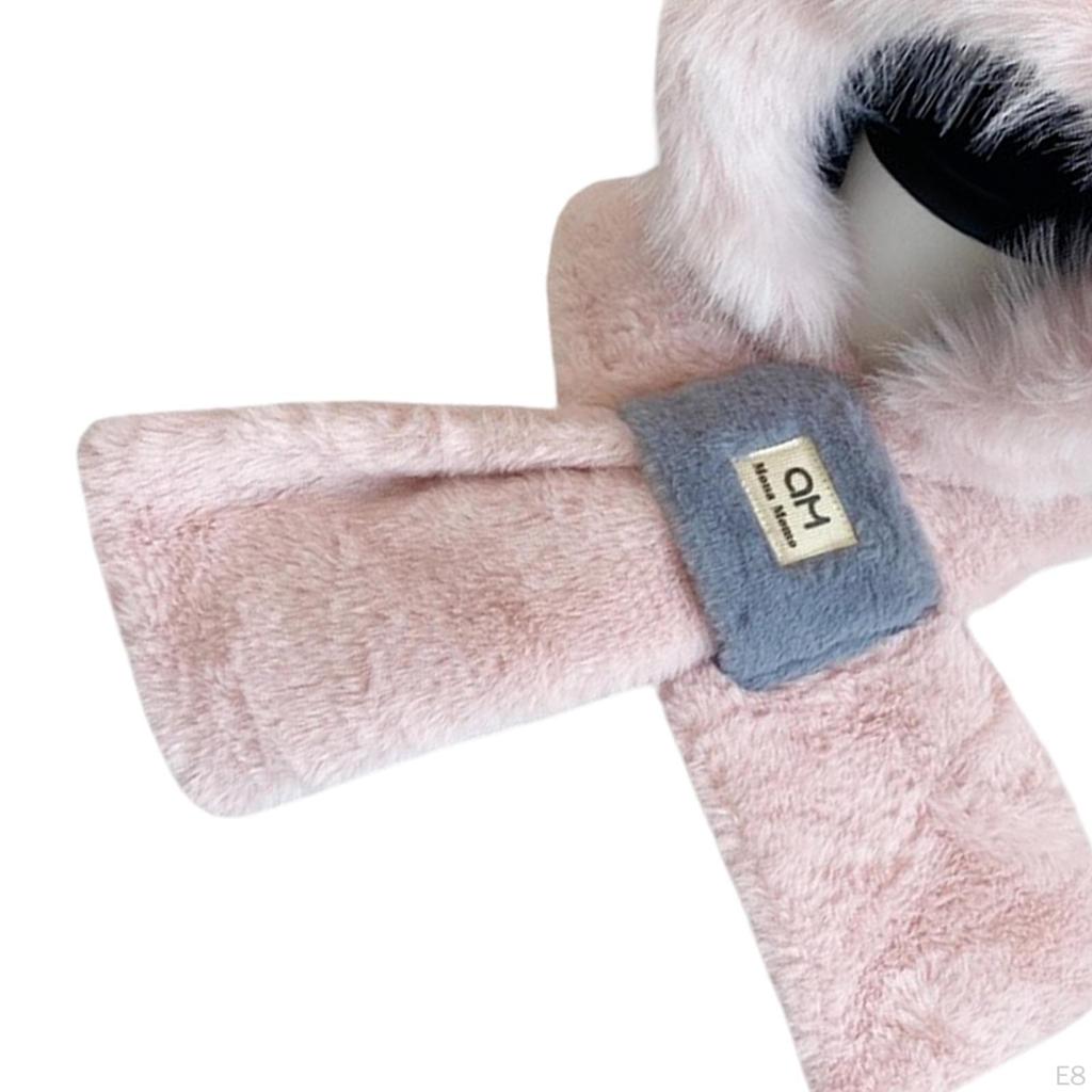 Winter Hat Scarf Adorable Beanie Headgear Windproof Comfortable Costume Hats