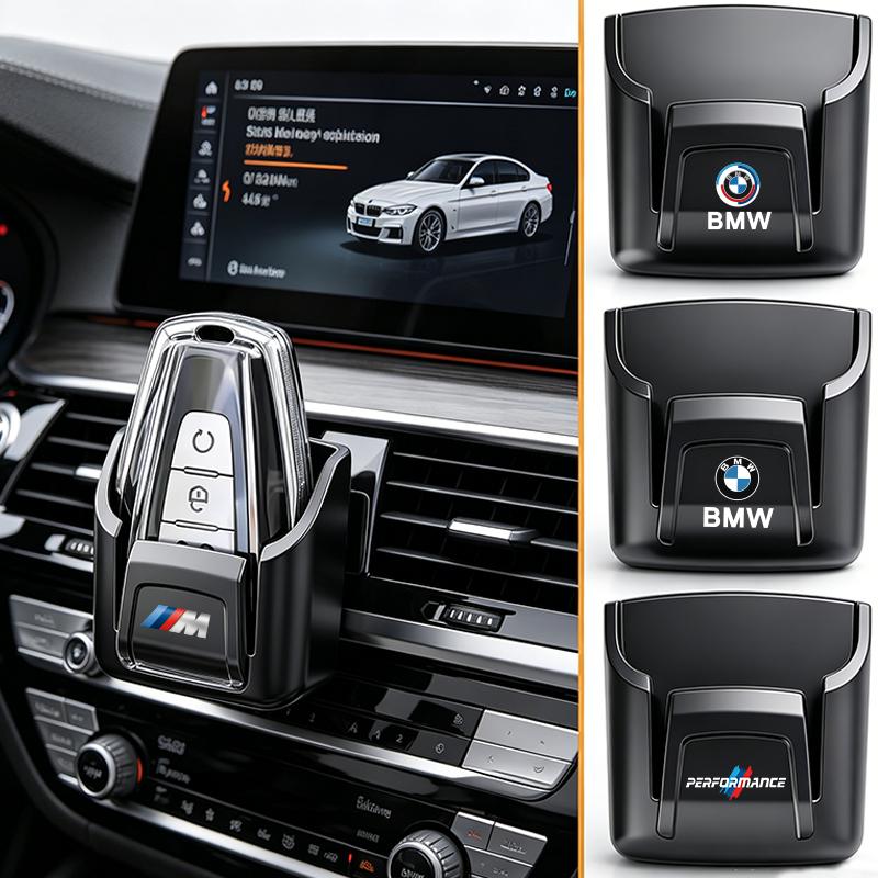CTCE1 Car Key Holder Clip Car Interior Storage Box Dashboard Organizer For BMW G80 G06 G07 G42 G14 G15 G16 F82 F20 F21 F83 M3 /Sticker