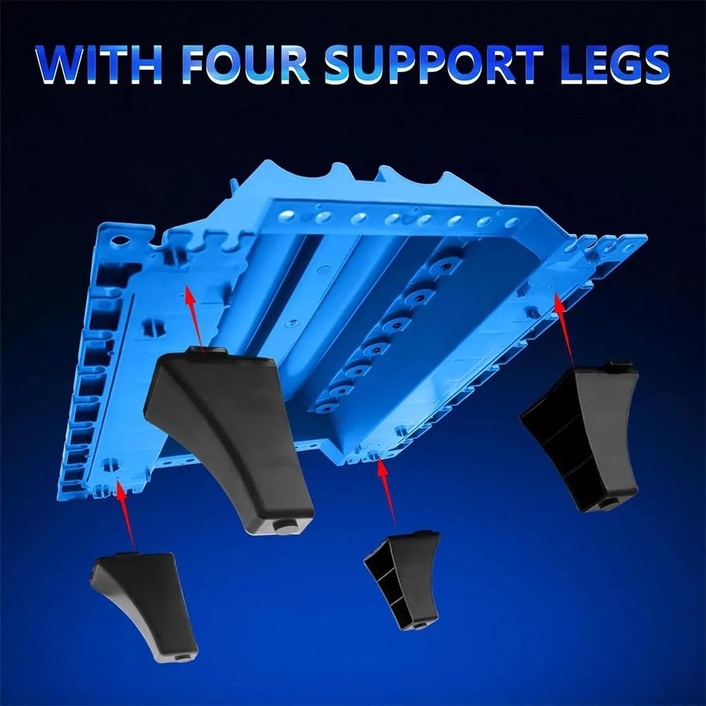 Поднос для хранения деталей головки блока цилиндров двигателя, органайзер для инструментов клапанов, легкий 17,5x15,7x8 дюймов, органайзер для пружин