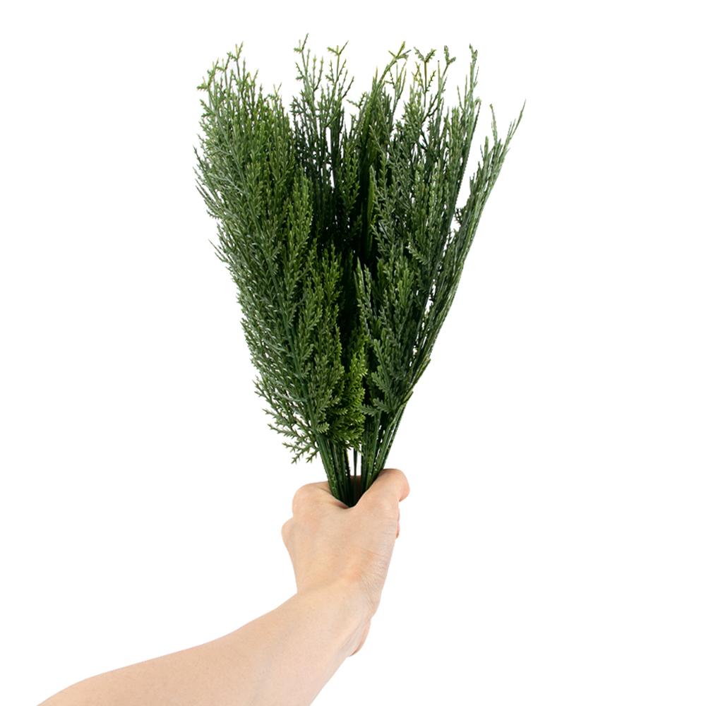 12/24 шт. искусственных сосновых веток, искусственные сосновые стебли, искусственные кедровые иголки, спицы для рождественского елочного венка, гирлянды, декора