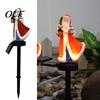 Weather Resistant Garden Night Lights Christmas Solar Stake Lights, Santa Claus Figurine Lamp, Waterproof Outdoor Holiday Lighting for Landscape Light