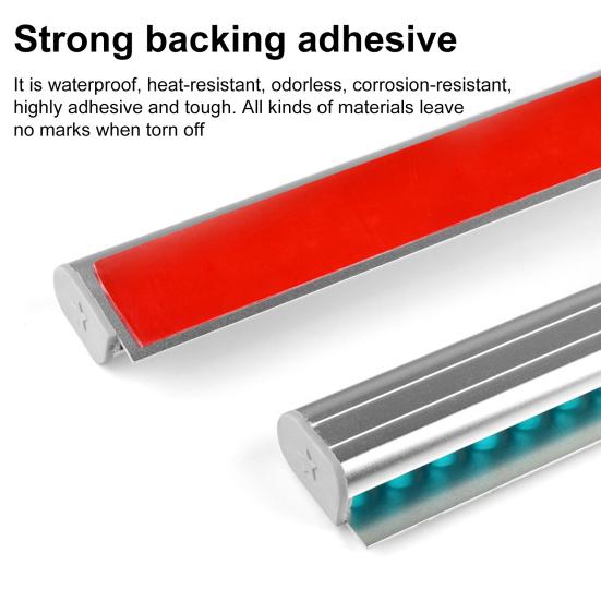 Алюминиевая настенная стойка для чеков с держателем для ручки и держателем для счетов, билетов, квитанций, заметок, зажим-держатель, органайзер заказов для ресторана