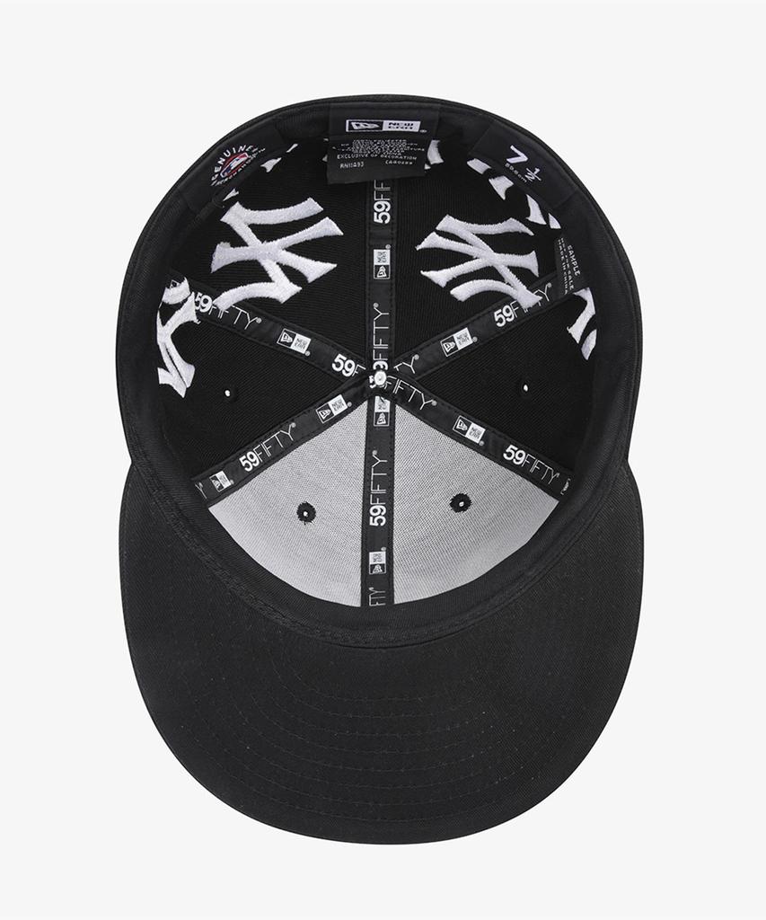 New Era 5950 Командный логотип по всей поверхности Нейян Черный