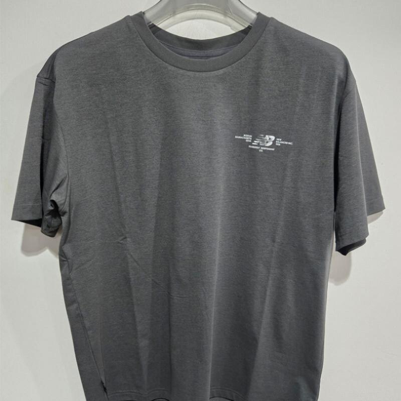 New Balance Футболка Uni Frozen Pixel Graphic с коротким рукавом Nbnef21523, цвет уголь