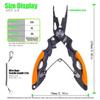 High-strength Fishing Tied Hooks Pliers Anti-slip Cut Fishing Line Equipment  Outdoor Camping