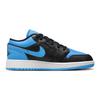 Кроссовки Air Jordan 1 Low GS University Blue Kids Черный Белый 553560-041