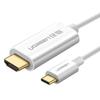 Ugreen Кабель-адаптер Type-C на HDMI с китайской вилкой (адаптер в комплекте)