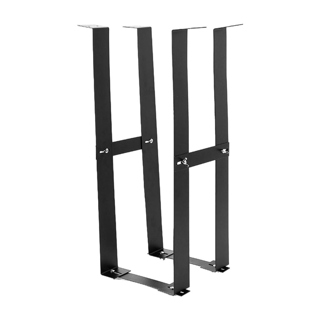 Computer Host Under Desk Mount Bracket Heavy Duty Easy Installation Accessory Adjustable Width Computer Tower Holder CPU Bracket