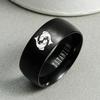 12 Zodiac Finger Ring Fashion Stainless Steel Aries Taurus Rings Friendship Jewelry Accessories Women Men Charm Rings