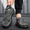 Fashion Summer Cave Casual Sandals for Men 2024 New Baotou Sports Shoes Men's Dad Driving Sandals for Male Beach Shoes Platform Sandals