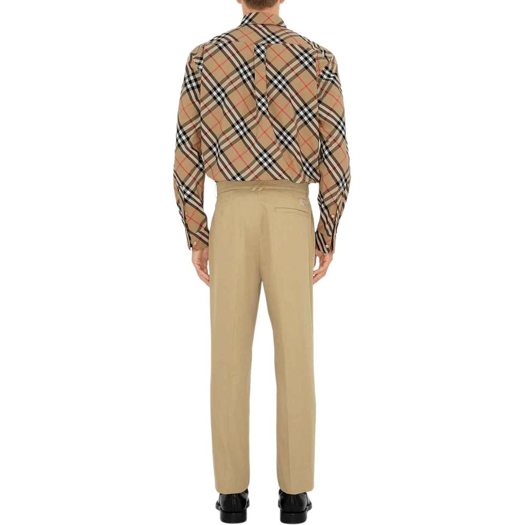 Burberry Shirts Men's Brown Moderate 81061651