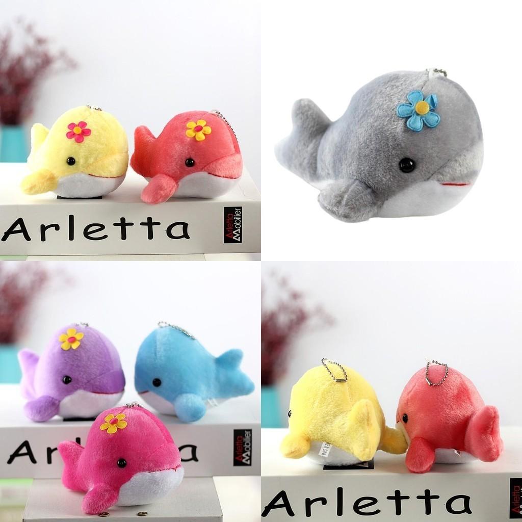 Милая плюшевая игрушка дельфин, подвеска-кит, мини-кукла для корпоративных мероприятий, мягкая набивная игрушка, подарок с логотипом