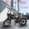 C94 2025 Ebike 1000W Motor 48V35AH Large-capacity Lithium Battery Foldable E-Bicycle Adult 20 Fat Tire All-terrain Electric Bike