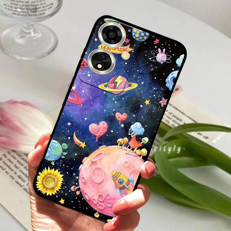Для Oppo A79 5G Чехол Ударопрочный Мягкий ТПУ Силиконовый Чехол для Телефона Для Oppo A79 5G Funda OppoA79 A 79 5G CPH2553 Capa Мультяшный Расписной