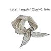 Breathable Triangular Hair Band Dot Printing Headscarf Fashion Sunshade Scarf  Summer