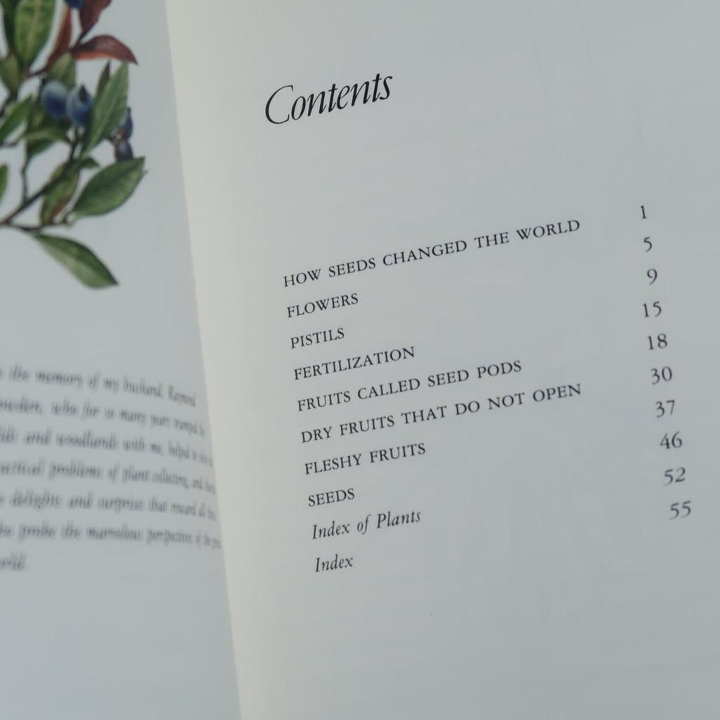 [USED] Books: From Flower to Fruit (botanical art, plant illustrations)