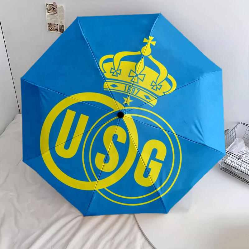 Узор Royal Union SG, автоматический складной зонт, портативная и складная конструкция, 8 спиц, рождественский или день рождения подарок.