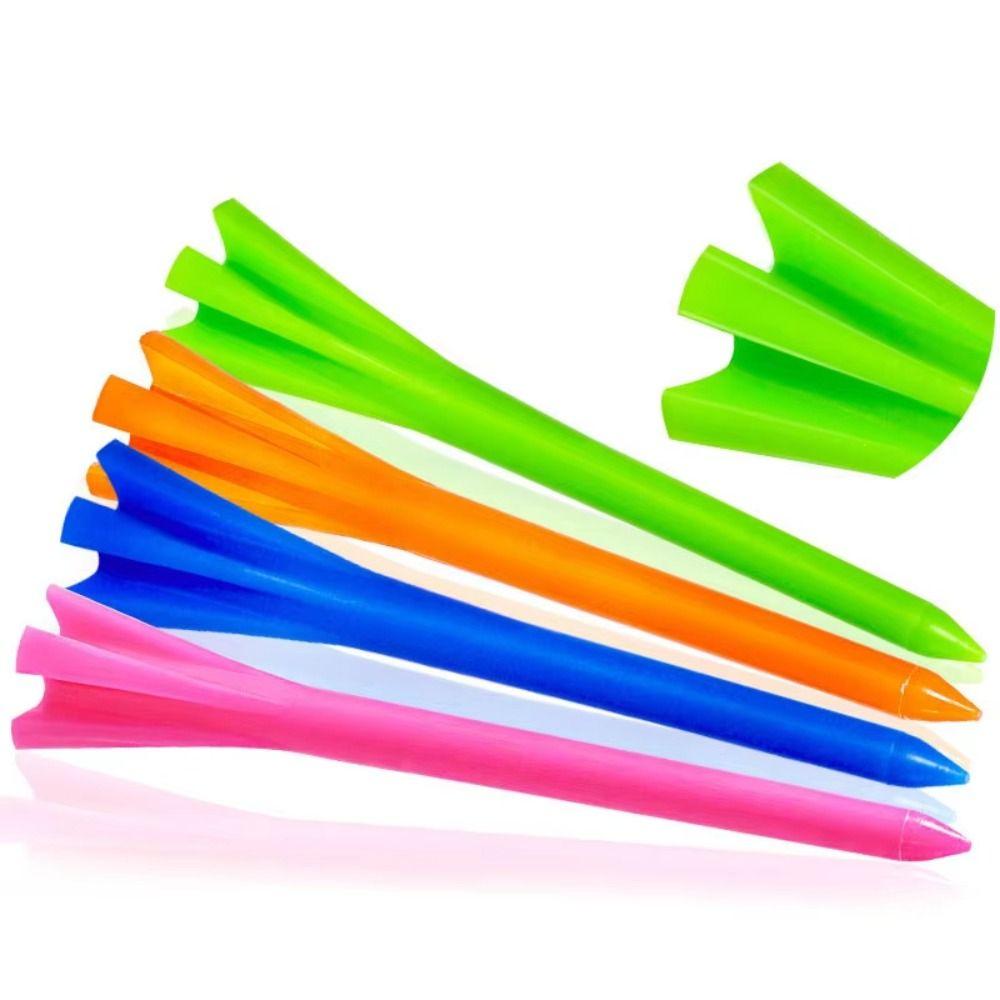 100Pcs Plastic Golf Tee Set Improved Durability Golf Seats Golf Ball Holder  Golf Accessories