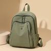 Student Schoolbag Solid Color Women's Travel Backpack Large Capacity Backpack