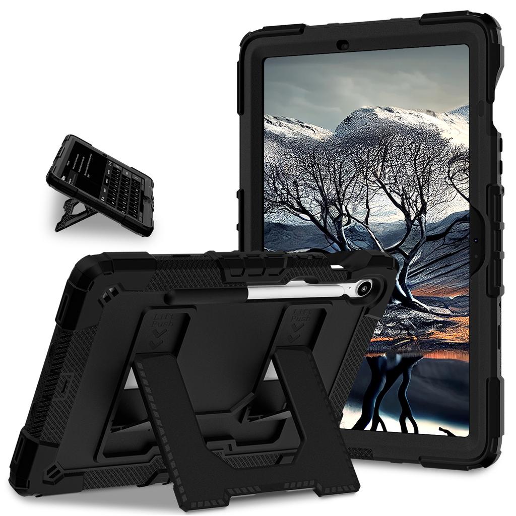 Чехол-подставка для Samsung Tab S10 Lite S9 FE Tab A11 A9 Plus A9+ A11+ Чехол для планшета Прочный Толстый Ударопрочный Жесткий Чехол