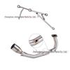 Stainless Steel Front Pipe for Sanyang Gaoshou GR125 Motorcycle Exhaust Modification