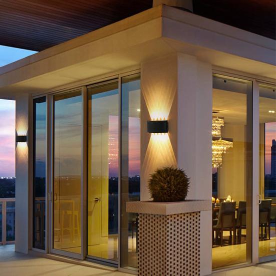 Светодиодный настенный светильник высокой яркости IP64, водостойкий, нержавеющий, простая установка, уличный настенный светильник для коридора