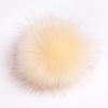 Faux Women Diy Raccoon Fur Pom Poms Ball For Knitting Beanie Hats Accessories