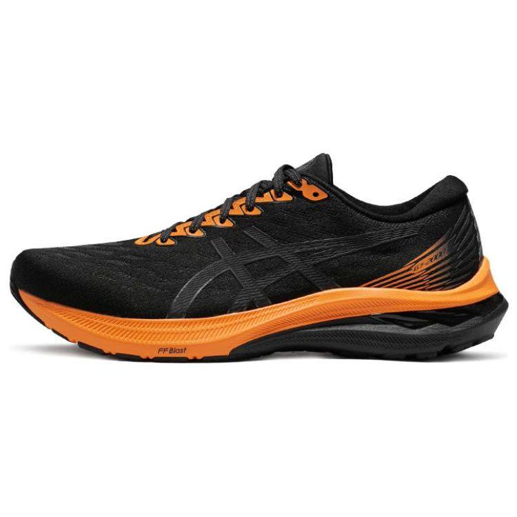 Asics GT-2000 11 Амортизирующие Нескользящие Тканевые Низкие Кроссовки для Бега на Длинные Дистанции Мужские Кроссовки Черный Серый 1011B722-001