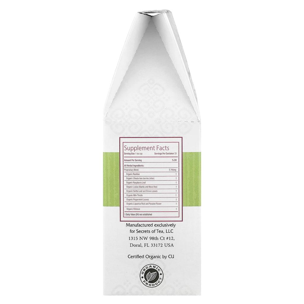 Organic Setfertility Magic™ Tea, Heavenly Sweet, Caffeine Free, 20 Tea Bags, 40G (1.41Oz)