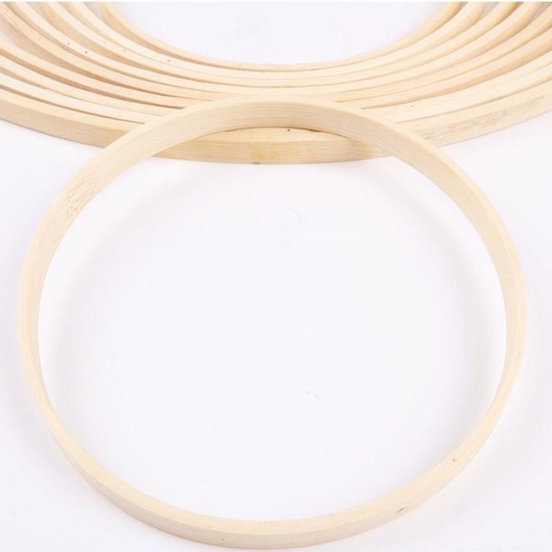 1/10PCS Wedding Accessories DIY Decoration Wall Decor Bamboo Circle Wedding Decor