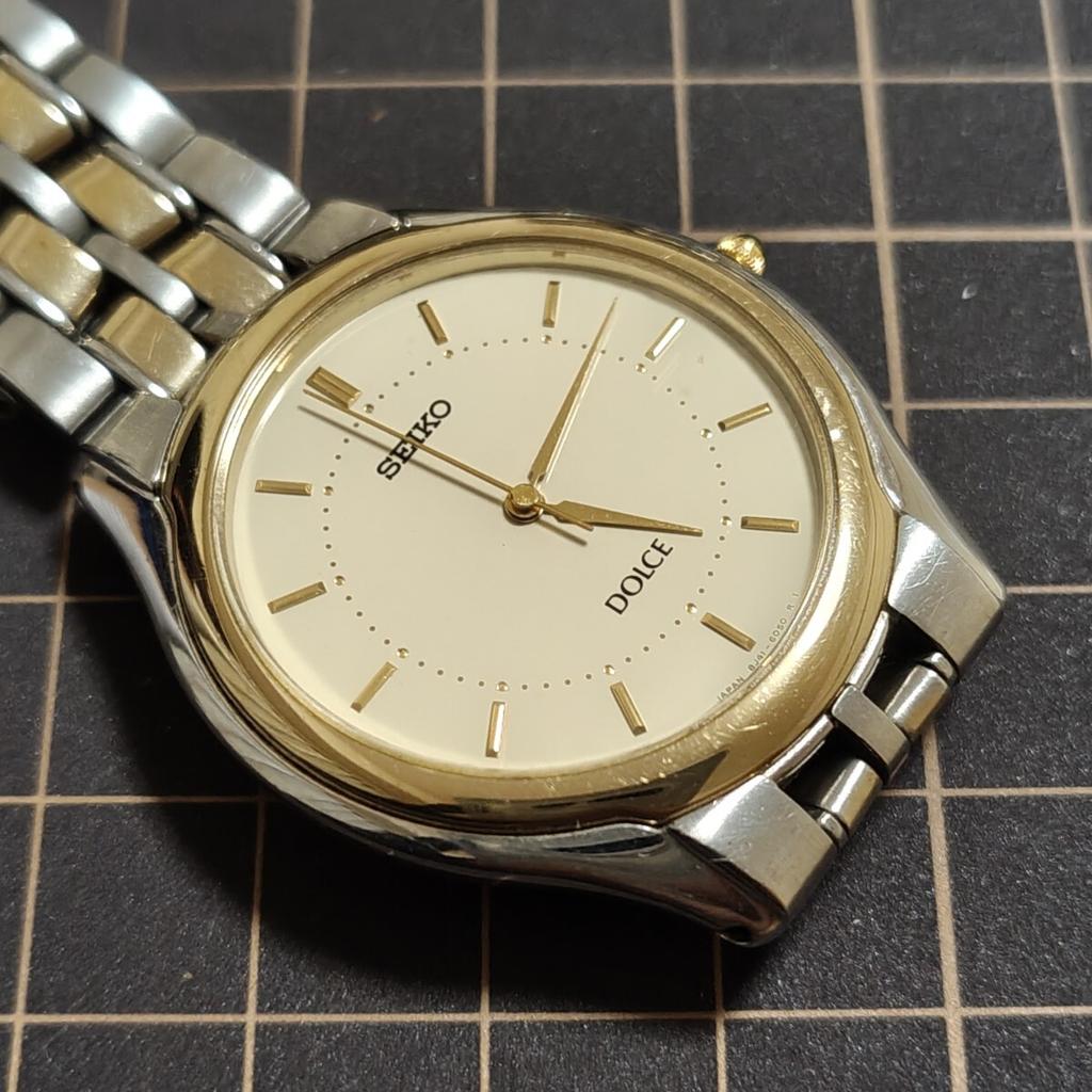 SEIKO Dolce Кварцевые часы [Рабочее состояние] 8J41-6030 Мужские/ Мальчишеские/ Женские (Управление K26)
