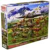 In Beverly Jigsaw Dinosaur View X 72 [Made Japan] 1000-piece Puzzle, Bird's-eye (49 Cm) 61-445