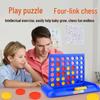 Children's 3D Four-in-a-Row Gomoku Table Game - Educational Parent-Child Toy