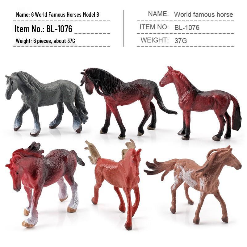 Набор миниатюрных моделей сельскохозяйственных животных для трансграничной торговли: Куры, Утки, Гуси, Коровы и другие