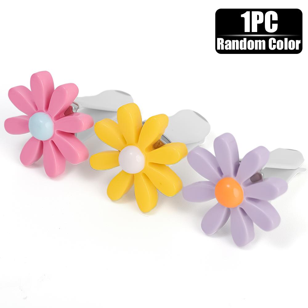 1/2/3/6 шт. Зажим для духов на воздуховыпускное отверстие автомобиля, милый мини-цветок, ароматерапия, креативное украшение салона автомобиля, аксессуары-освежители воздуха